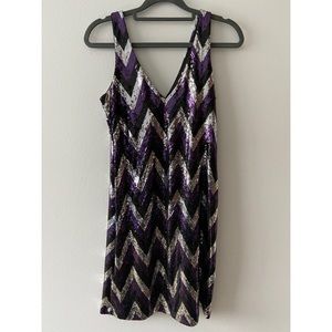 Glamorous Sequined Cocktail Dress